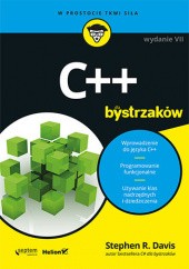 Okładka książki C++ dla bystrzaków. Wydanie VII R. Davis Stephen