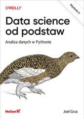 Okładka książki Data science od podstaw. Analiza danych w Pythonie. Wydanie II Grus Joel