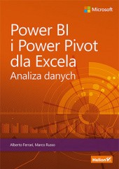Okładka książki Power BI i Power Pivot dla Excela. Analiza danych Alberto Ferrari, Marco Russo