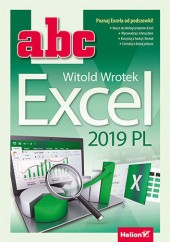 Okładka książki ABC Excel 2019 PL Witold Wrotek