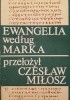 Okładka książki Ewangelia według Marka autor nieznany