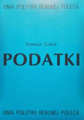 Okładka książki Podatki Tomasz Gabiś