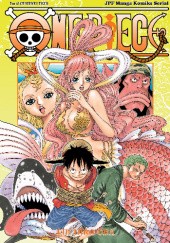 Okładka książki One Piece tom 63 - Otohime i Tiger Eiichiro Oda
