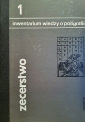 Okładka książki Zecerstwo Mieczysław Druździel, Tadeusz Fijałkowski