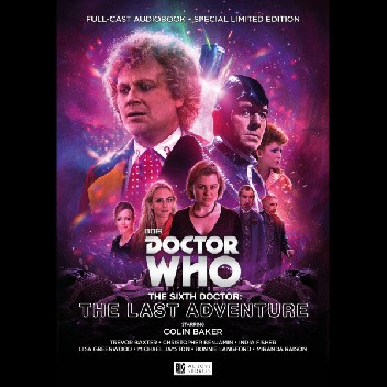 Okładki książek z cyklu Doctor Who - The Sixth Doctor Adventures