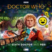 Okładka książki Doctor Who: The Sixth Doctor and Peri Volume 01 Nev Fountain, Stuart Manning, James Parsons, Jacqueline Rayner, Andrew Stirling-Brown