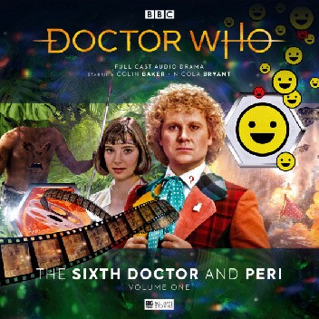 Okładki książek z cyklu Doctor Who - The Sixth Doctor Adventures