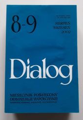 Okładka książki dialog pismo sierpień wrzesień 2002 Pak Choyŏl, Małgorzata Sobieszczańska