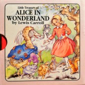Okładka książki Little Treasury of Alice in Wonderland Lewis Carroll