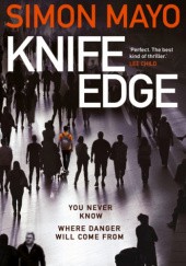Okładka książki Knife Edge Simon Mayo