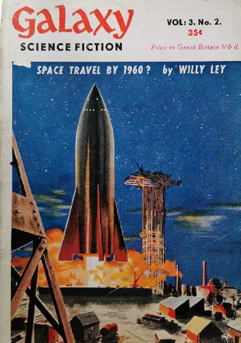 Okładki książek z serii Galaxy Science Fiction Magazine