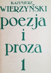 Okładka książki Poezja Kazimierz Wierzyński