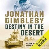 Okładka książki Destiny in the Desert Jonathan Dimbleby