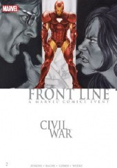 Okładka książki Civil War: Front Line, Vol. 2 Ramón F. Bachs, Eduardo Barreto, Frazer Irving, Paul Jenkins, Steve Lieber, John Lucas, Lee Weeks