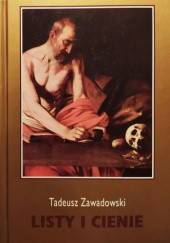 Okładka książki Listy i cienie Tadeusz Zawadowski
