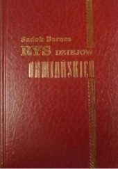 Okładka książki Rys dziejów ormiańskich - reprint z 1869r. Sadok Barącz