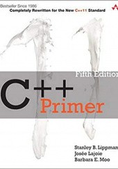 Okładka książki C++ Primer (5th Edition) Josée Lajoie, Stanley Lippman, Barbara Moo