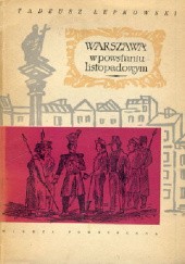 Okładka książki Warszawa w powstaniu listopadowym Tadeusz Łepkowski