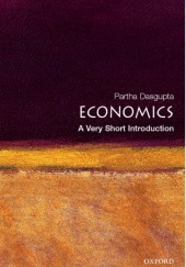 Okładka książki Economics: A Very Short Introduction Partha Dasgupta