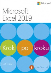 Okładka książki Microsoft Excel 2019 Krok po kroku Frye Curtis D.