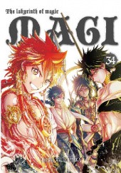 Okładka książki Magi: Labyrinth of Magic #34 Shinobu Ohtaka