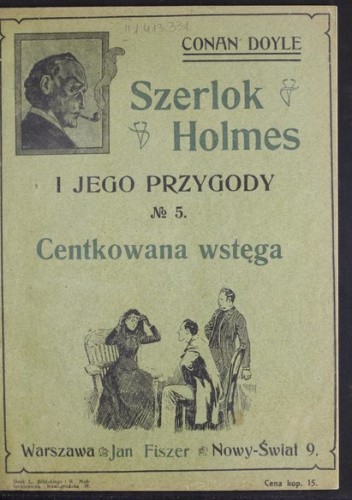 Okładki książek z cyklu Szerlok Holmes i Jego Przygody