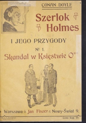 Okładki książek z cyklu Szerlok Holmes i Jego Przygody