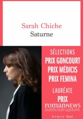 Okładka książki Saturne Sarah CHICHE