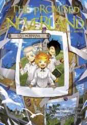 Okładka książki The Promised Neverland LN. List Normana Posuka Demizu, Nanao, Kaiu Shirai