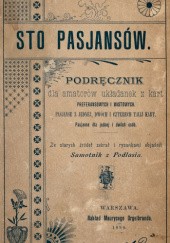 Okładka książki Sto pasjansów Bolesław Londyński