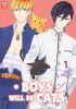 Okładka książki Boys will be Cats #1 Yuki Shibamiya