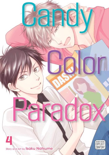 Okładka książki Candy Color Paradox #4 Natsume Isaku