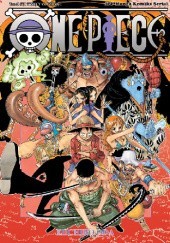 Okładka książki One Piece tom 64 - Sto tysięcy vs. Dziesięć Eiichiro Oda