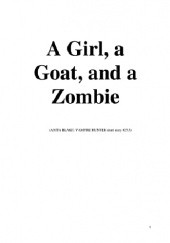 A Girl, a Goat, and a Zombie