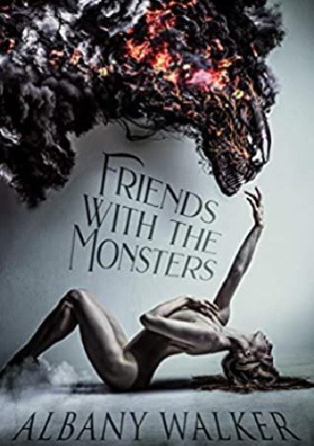 Okładki książek z cyklu Friends with the Monsters