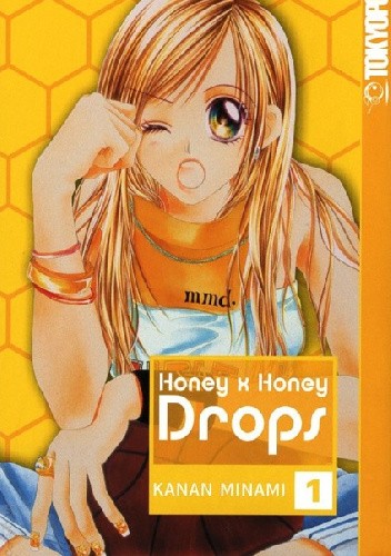 Okładki książek z cyklu Honey × Honey Drops