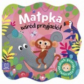 Okładka książki Małpka wśród przyjaciół Anna Podgórska