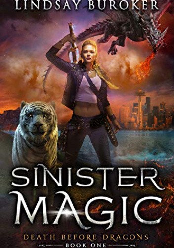Okładka książki Sinister Magic Lindsay Buroker