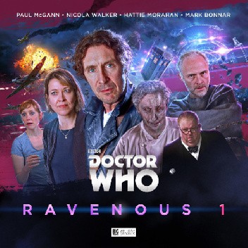 Okładki książek z cyklu Doctor Who: Ravenous
