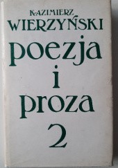 Okładka książki Proza Kazimierz Wierzyński