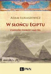 Okładka książki W słońcu Egiptu. Z dziejów podróży nad Nil Adam Łukaszewicz