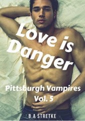 Okładka książki Love is Danger B.A. Stretke