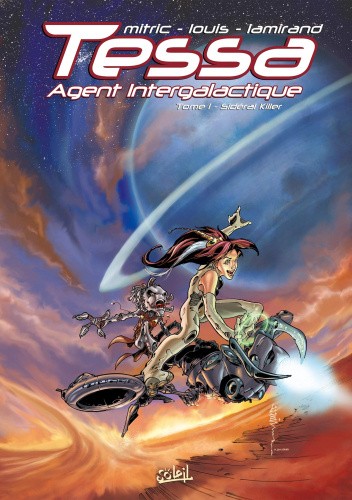 Okładki książek z cyklu Tessa, Agent intergalactique