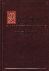 Okładka książki Volumina constitutionum. Tom III (1611-1640) volumen 1 (1611-1626) Stanisław Grodziski