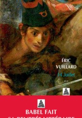 Okładka książki 14 Juillet (Babel) Éric Vuillard