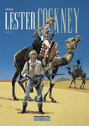 Okładki książek z cyklu Lester Cockney