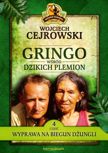Okładki książek z serii Gringo wśród dzikich plemion