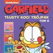 Okładka książki Garfield. Tłusty koci trójpak. Tom 8