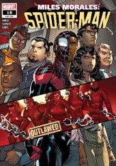 Okładka książki Miles Morales: Spider-Man #18 Saladin Ahmed, Javier Garrón