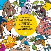 Okładka książki KONTYNENTY. AUSTRALIA, AUSTRALIA, AUSTRALIEN Piotr Nowacki